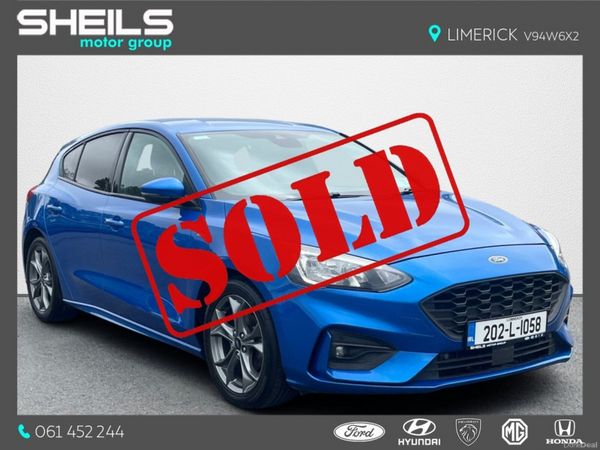 Ford Focus Hatchback, Diesel, 2020, Blue