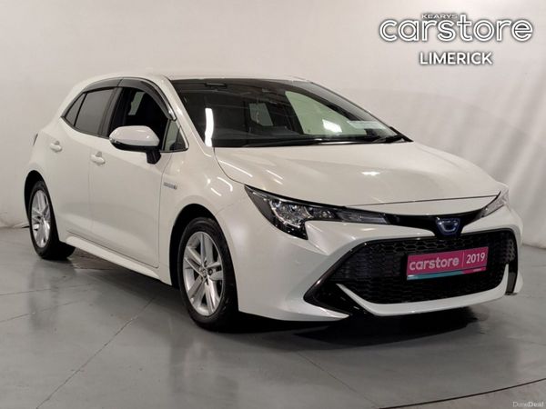 Toyota Corolla Hatchback, Petrol Hybrid, 2019, White