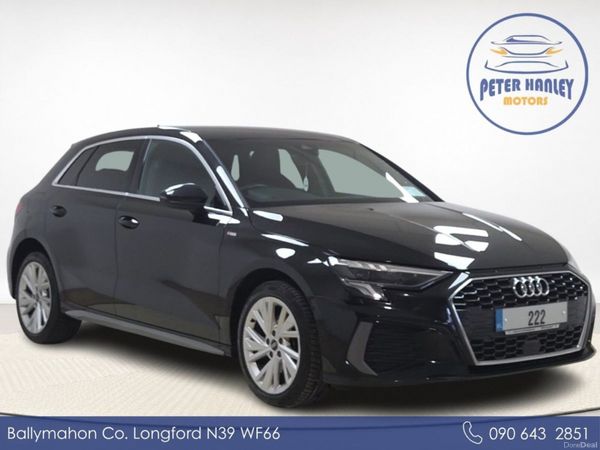 Audi A3 Hatchback, Petrol Plug-in Hybrid, 2022, Black