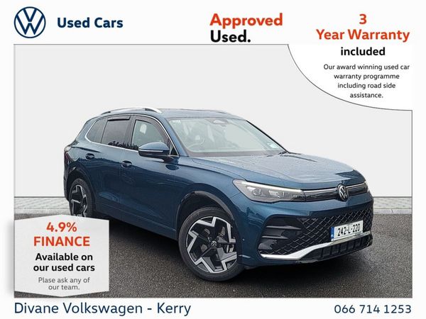Volkswagen Tiguan SUV, Diesel, 2024, Blue
