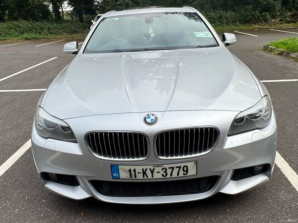 BMW 5-Series Saloon, Diesel, 2011, Silver