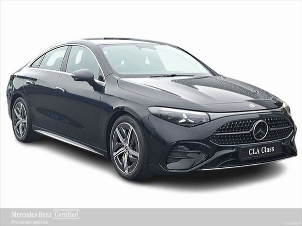 Mercedes-Benz CLA Saloon, Petrol Hybrid, 2026, Black