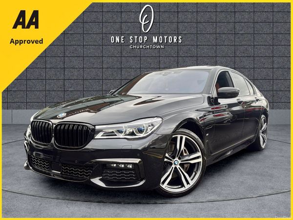 BMW 7-Series Saloon, Petrol Plug-in Hybrid, 2017, Black