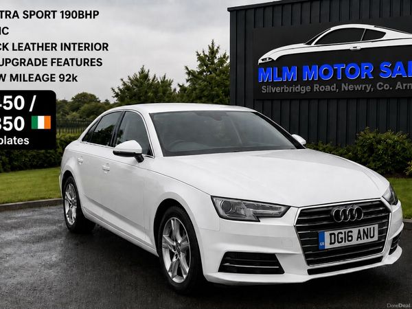 Audi A4 Saloon, Diesel, 2016, White
