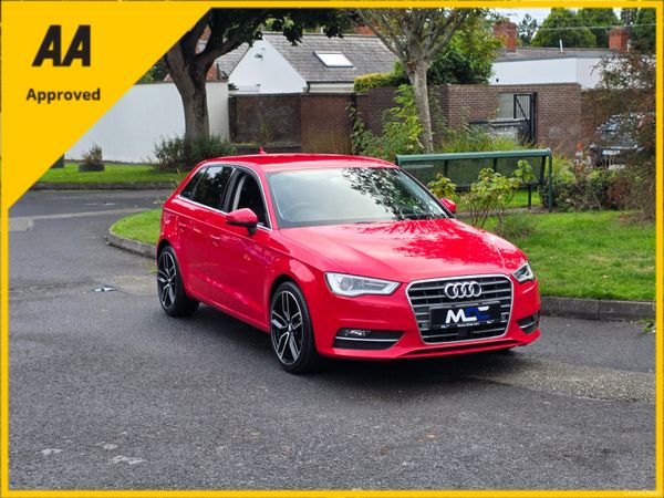 Audi A3 Hatchback, Petrol, 2014, Red
