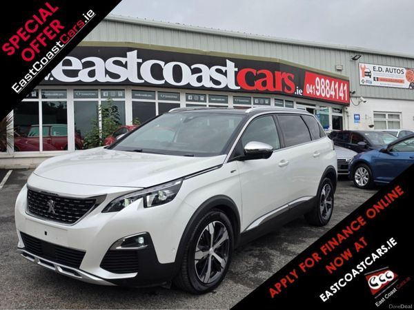 Peugeot 5008 MPV, Diesel, 2018, White