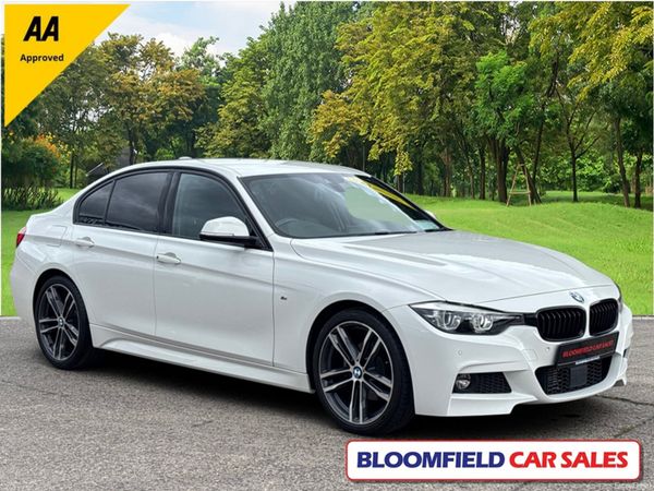 BMW 3-Series Saloon, Diesel, 2018, White