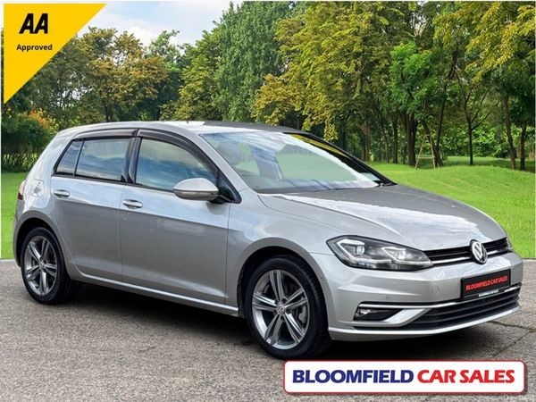 Volkswagen Golf Hatchback, Diesel, 2019, Grey