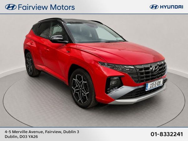 Hyundai Tucson MPV, Petrol Plug-in Hybrid, 2023, Red