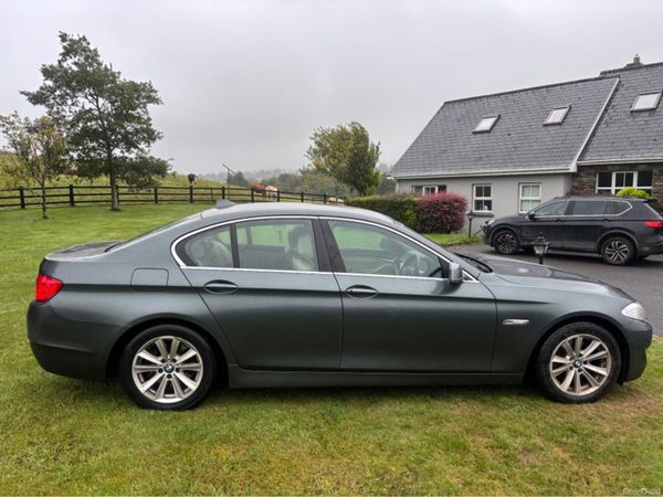 BMW 5-Series Saloon, Diesel, 2013, Green