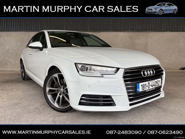 Audi A4 Saloon, Diesel, 2018, White