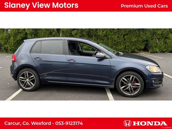 Volkswagen Golf Hatchback, Diesel, 2015, Blue