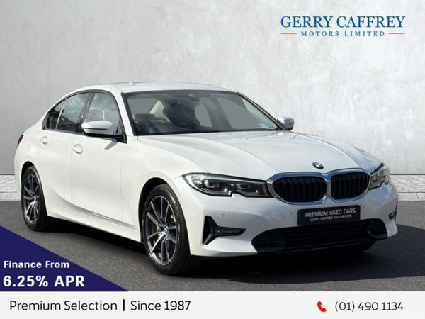 BMW 3-Series Saloon, Petrol Plug-in Hybrid, 2019, White