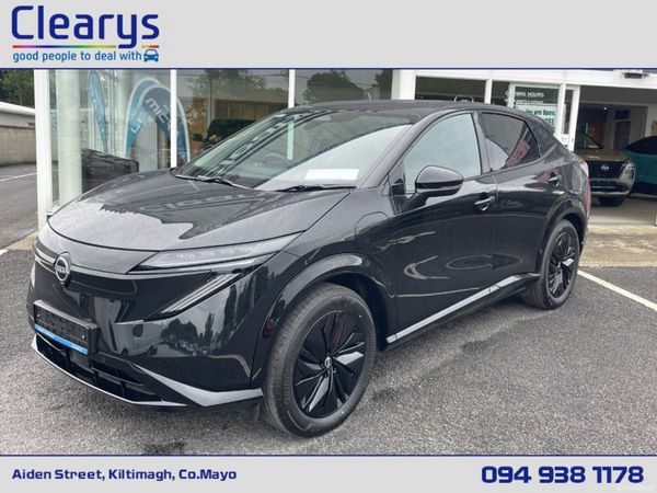 Nissan Ariya Hatchback, Electric, 2027, Black