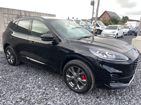 Ford Kuga SUV, Petrol Plug-in Hybrid, 2023, Black