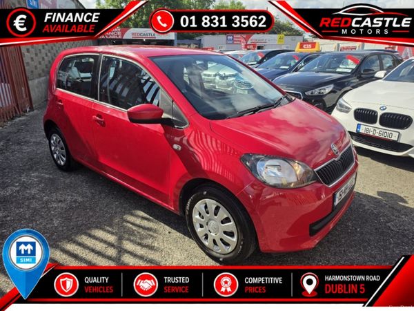 Skoda Citigo Hatchback, Petrol, 2015, Red