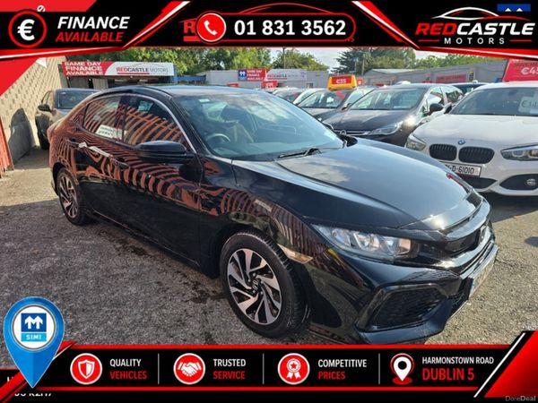 Honda Civic Hatchback, Petrol, 2018, Black