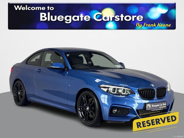 BMW 2-Series Coupe, Diesel, 2019, Blue