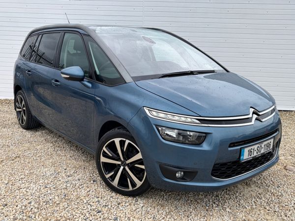 Citroen Grand C4 Picasso MPV, Diesel, 2016, Blue