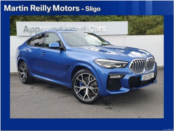 BMW X6 Coupe, Diesel, 2020, Blue