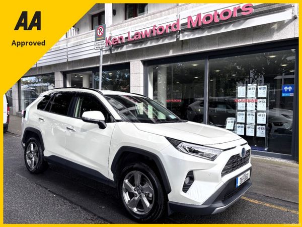 Toyota RAV4 SUV, Petrol Hybrid, 2021, White