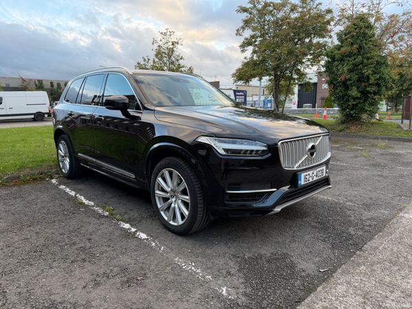 Volvo XC90 SUV, Petrol Plug-in Hybrid, 2016, Black