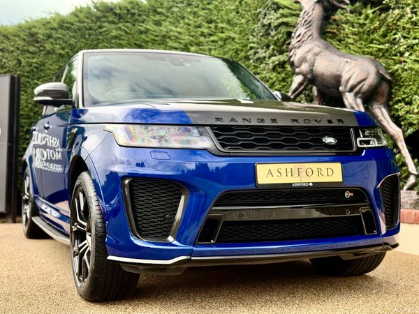 Land Rover Range Rover Sport SUV, Petrol, 2021, Blue