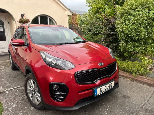 Kia Sportage SUV, Diesel, 2017, Red