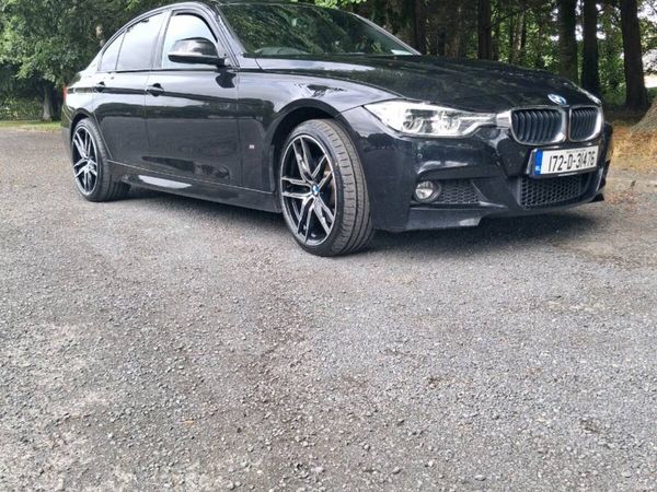 BMW 3-Series Saloon, Petrol Plug-in Hybrid, 2017, Black