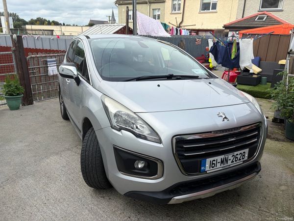 Peugeot 3008 SUV, Diesel, 2016, Silver