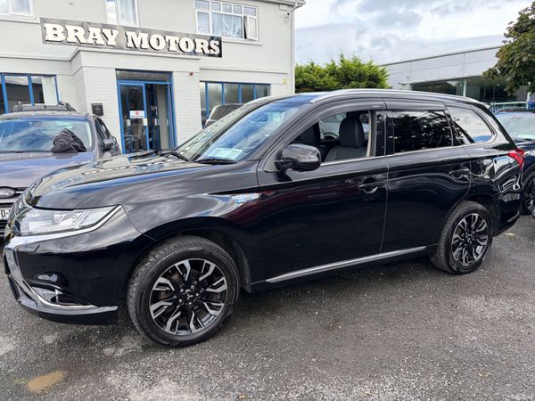 Mitsubishi Outlander SUV, Petrol Plug-in Hybrid, 2018, Black
