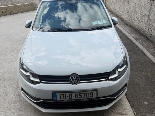Volkswagen Polo Hatchback, Petrol, 2017, White