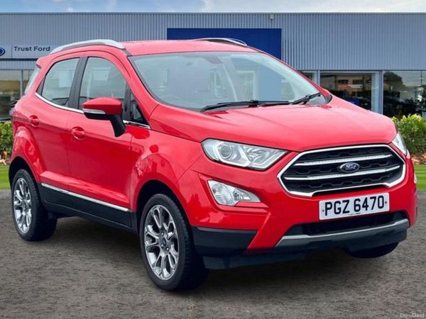 Ford EcoSport SUV, Petrol, 2020, Red