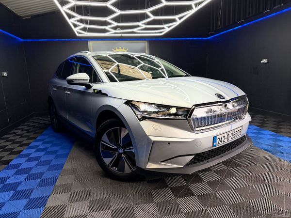 Skoda Enyaq Estate, Electric, 2024, Silver