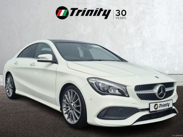 Mercedes-Benz CLA Coupe, Petrol, 2019, White