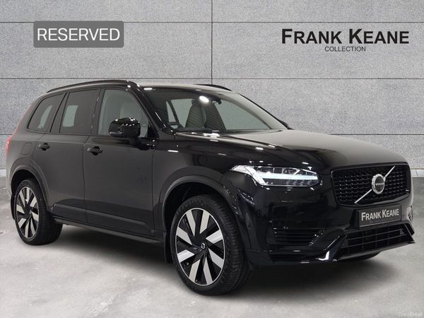 Volvo XC90 SUV, Petrol Plug-in Hybrid, 2024, Black