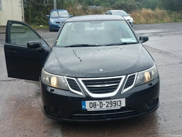 Saab 9-3 Saloon, Ethanol Petrol, 2008, Black