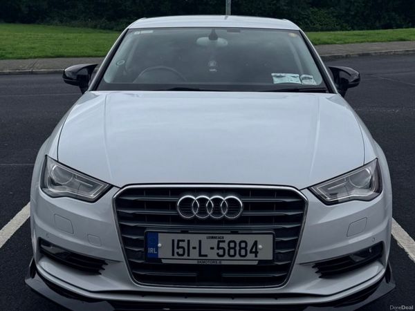 Audi A3 Saloon, Petrol, 2015, White