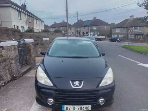 Peugeot 307 Hatchback, Petrol, 2007, Black