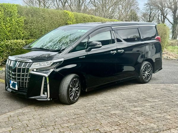 Toyota Alphard MPV, Petrol Hybrid, 2019, Black