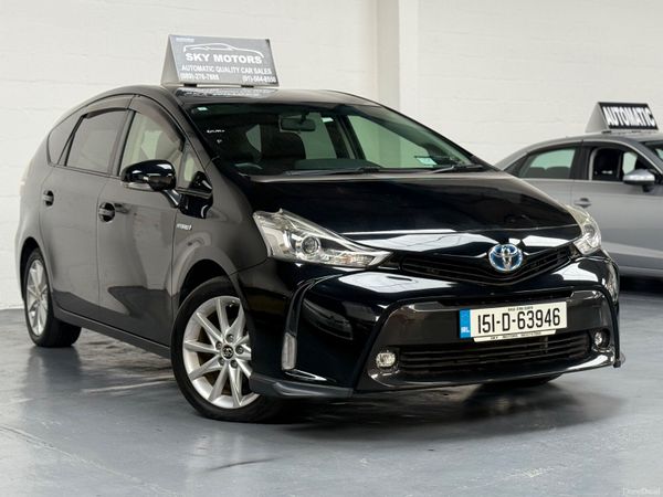 Toyota Prius MPV, Petrol Hybrid, 2015, Black