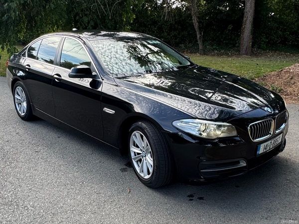 BMW 5-Series Saloon, Diesel, 2014, Black