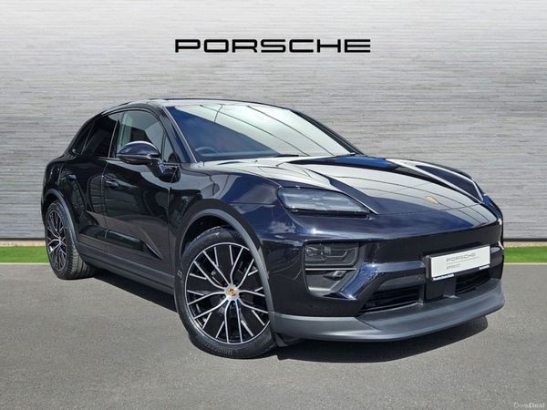 Porsche Macan SUV, Electric, 2026, Black