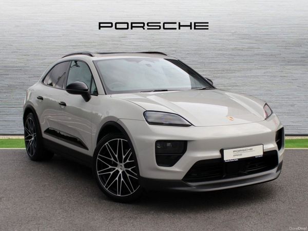 Porsche Macan SUV, Electric, 2026, Grey