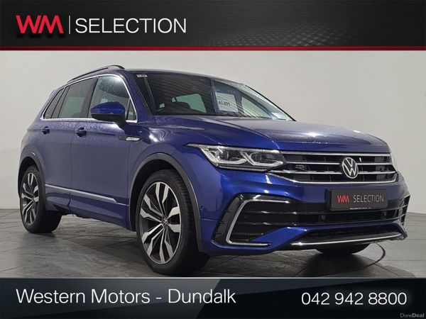 Volkswagen Tiguan SUV, Diesel, 2023, Blue