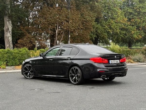 BMW 5-Series Saloon, Diesel, 2018, Black