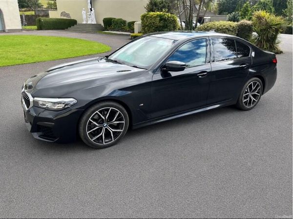 BMW 5-Series Saloon, Diesel, 2022, Black
