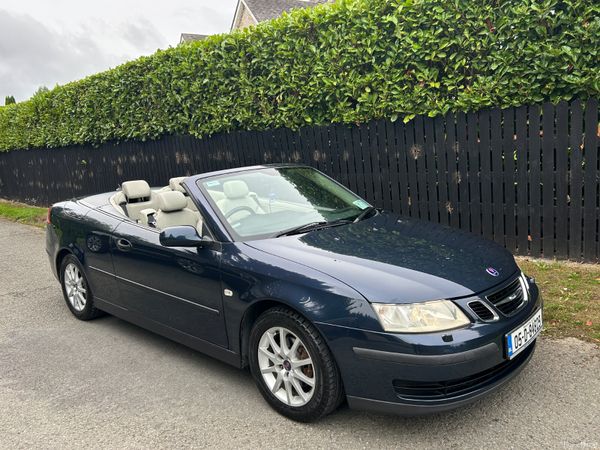 Saab 9-3 Convertible, Petrol, 2005, Blue
