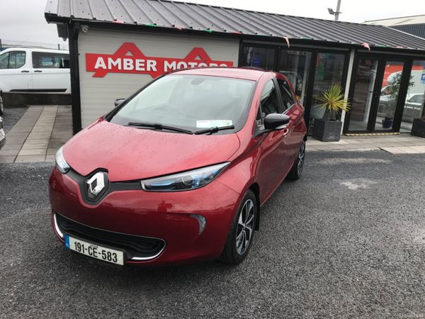Renault Zoe Hatchback, Electric, 2019, Red