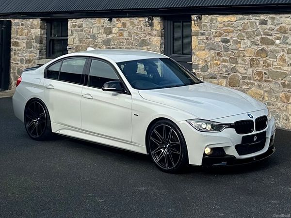 BMW 3-Series Saloon, Diesel, 2013, White